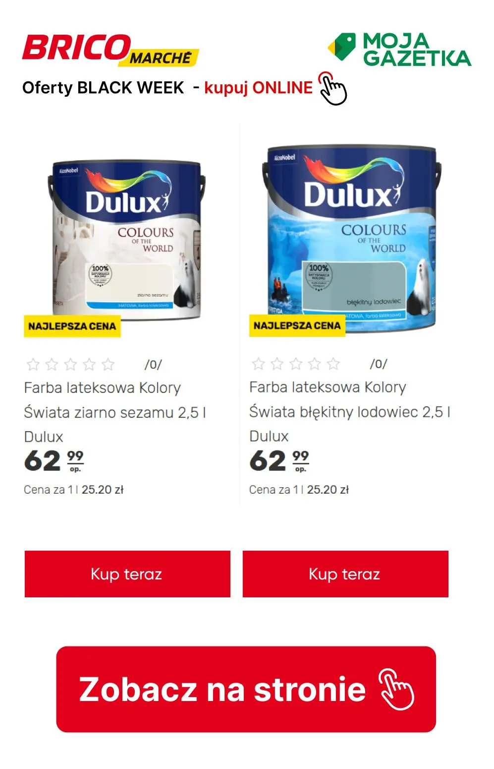 gazetka promocyjna BRICOMARCHE Podbijamy Rabaty! Kupuj i użyj kodów BLACK10/15/20 i zgarnij rabat  - Strona 34