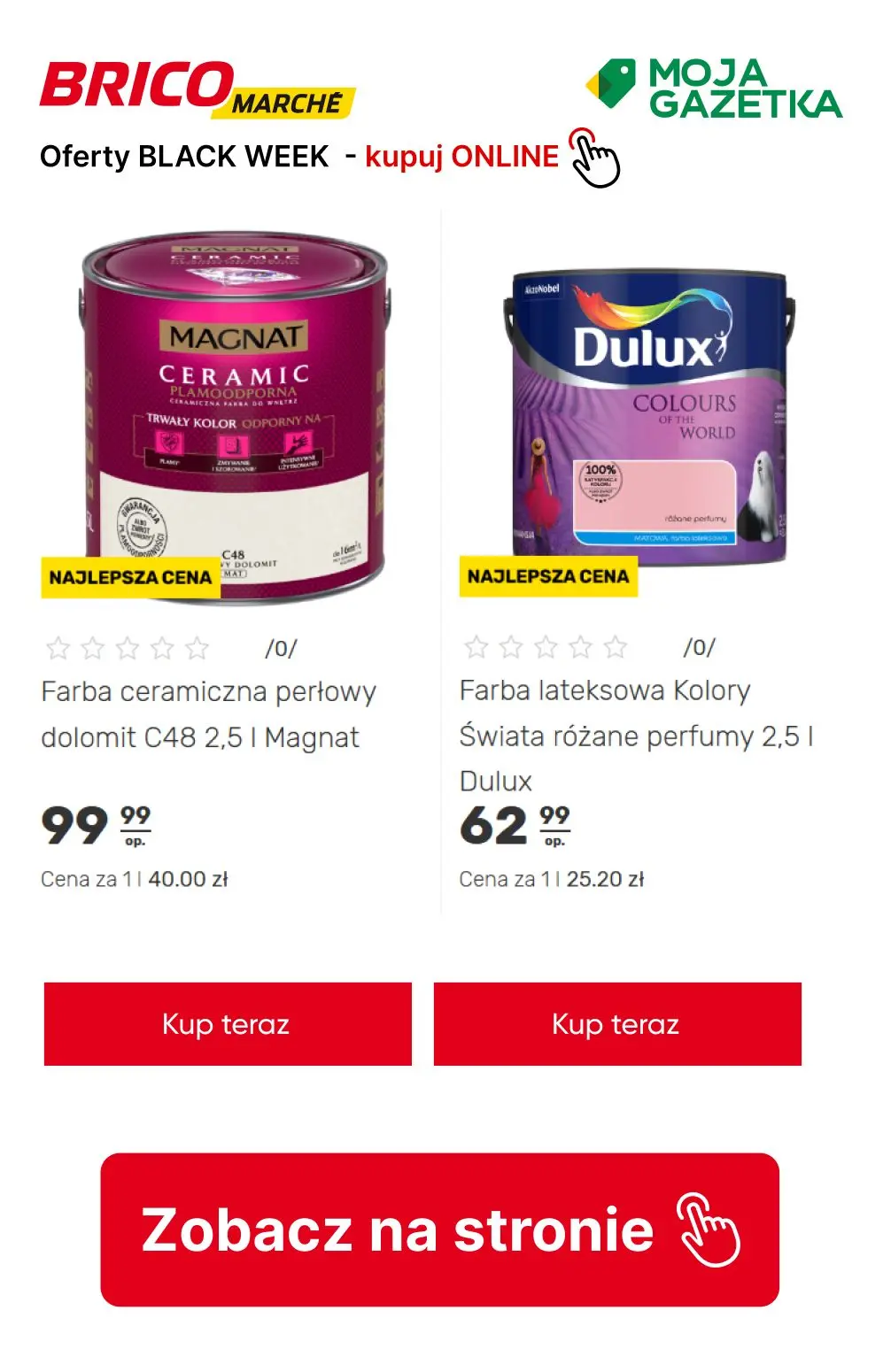 gazetka promocyjna BRICOMARCHE Podbijamy Rabaty! Kupuj i użyj kodów BLACK10/15/20 i zgarnij rabat  - Strona 38