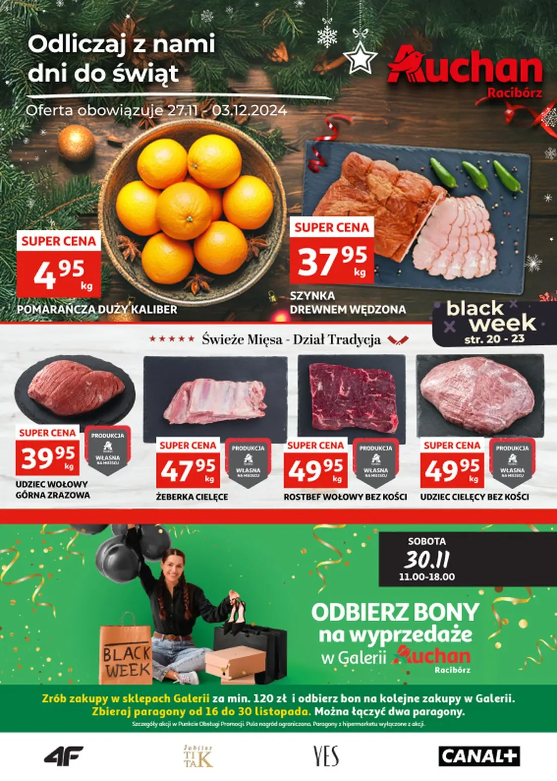 gazetka promocyjna Auchan Racibórz - Strona 1