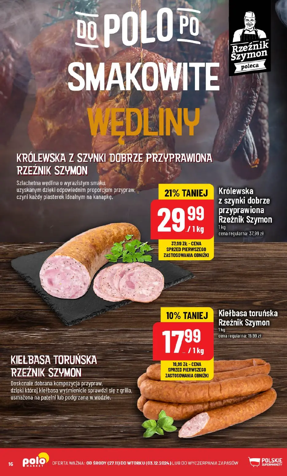 gazetka promocyjna POLOmarket Świętnie, że ho! ho! - Strona 16