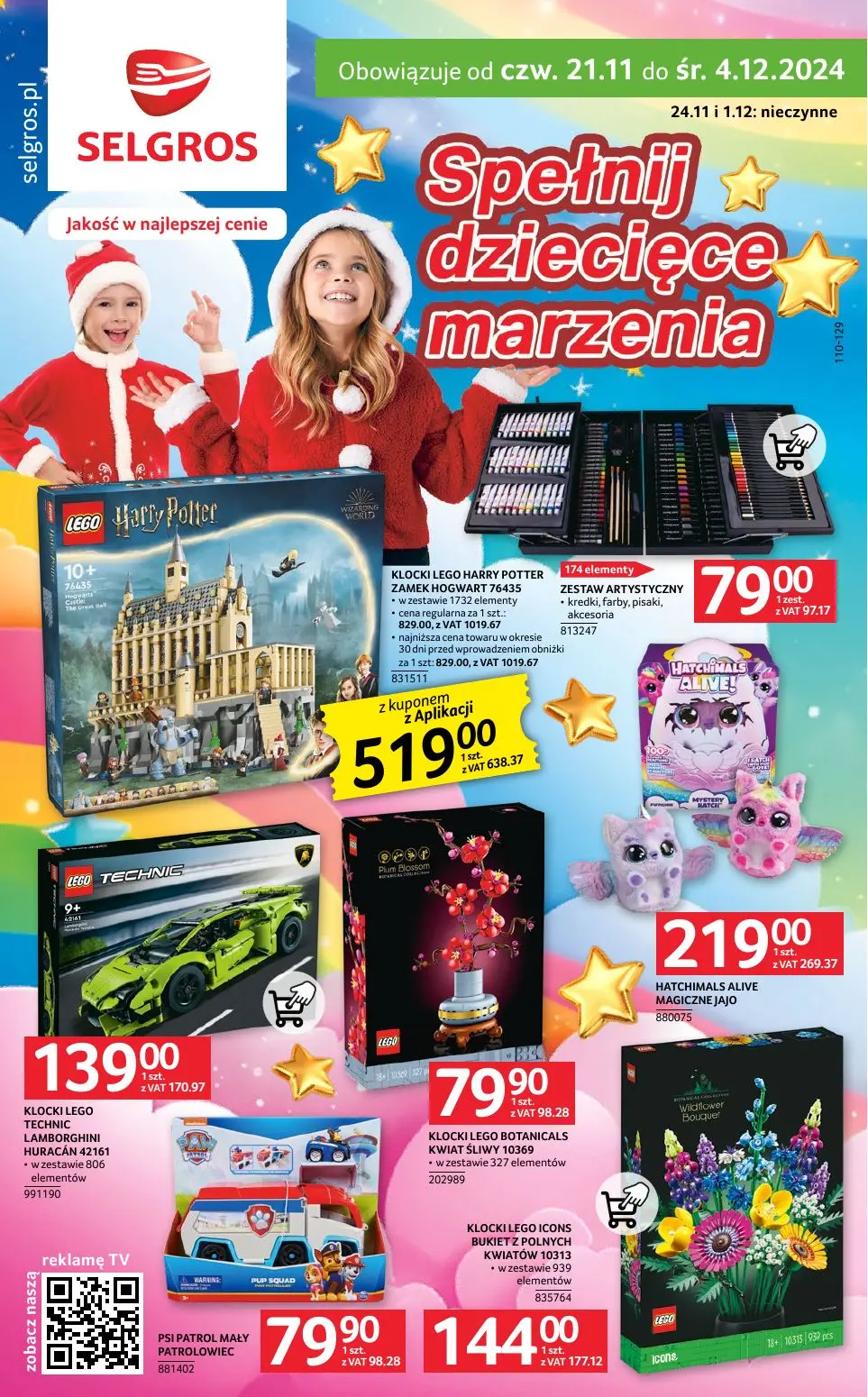 gazetka promocyjna SELGROS Katalog Zabawki - Strona 1