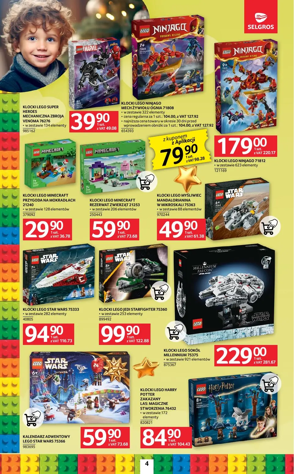 gazetka promocyjna SELGROS Katalog Zabawki - Strona 4