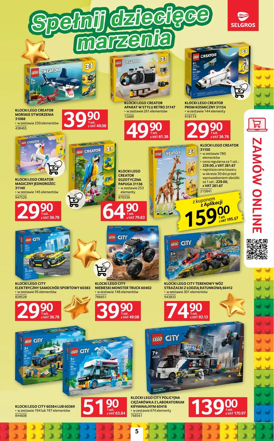 gazetka promocyjna SELGROS Katalog Zabawki - Strona 5