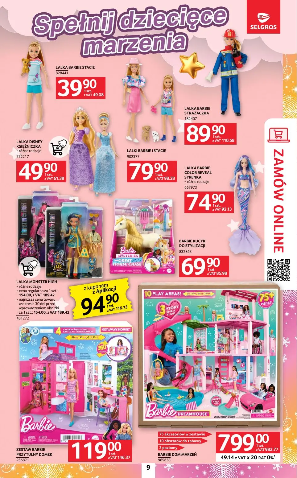 gazetka promocyjna SELGROS Katalog Zabawki - Strona 9