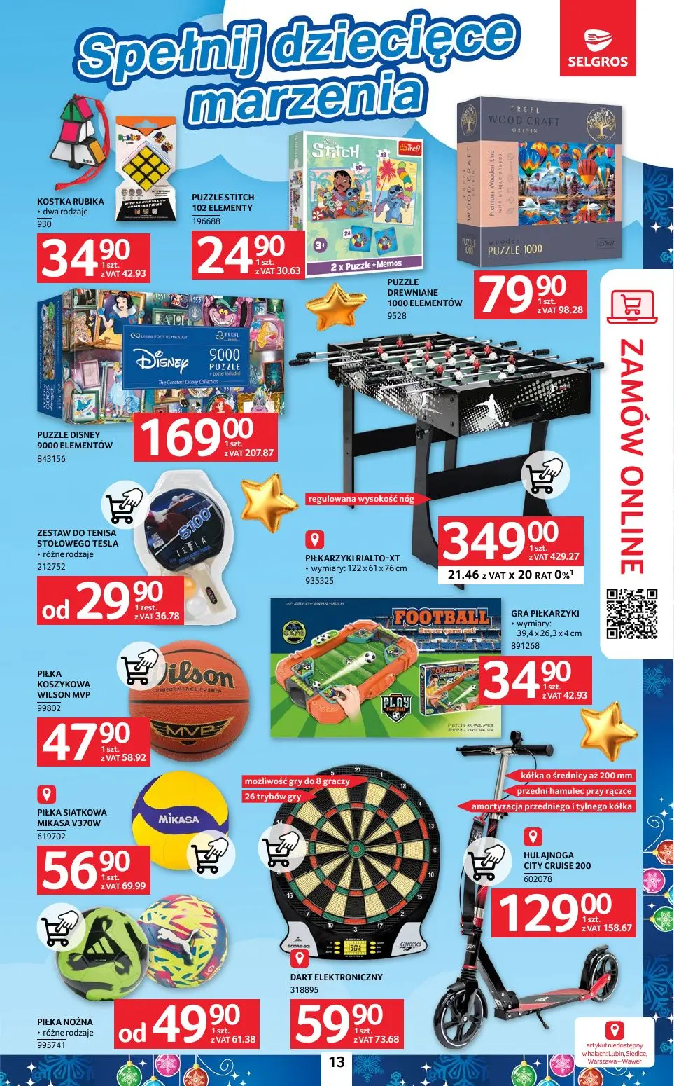 gazetka promocyjna SELGROS Katalog Zabawki - Strona 13