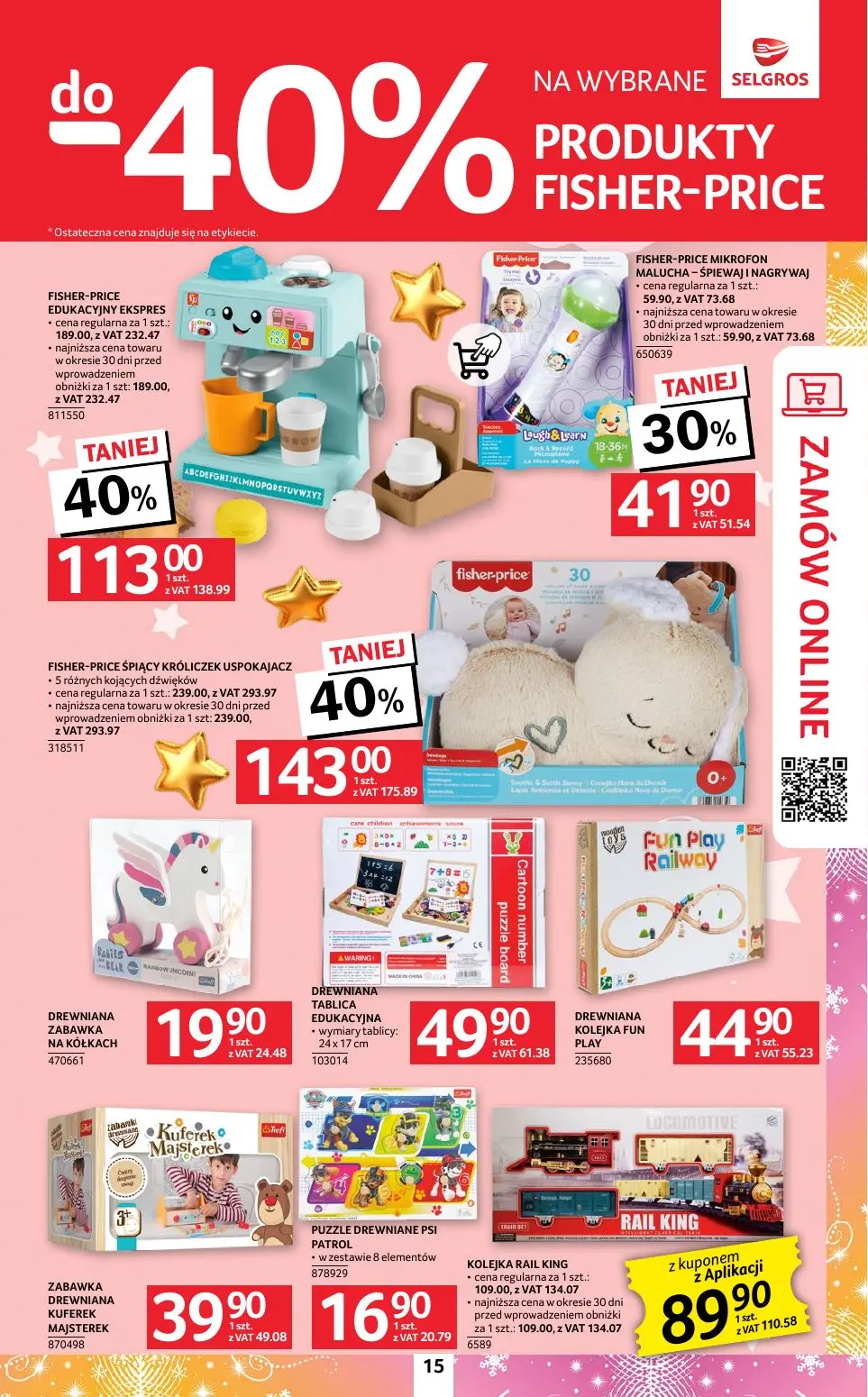 gazetka promocyjna SELGROS Katalog Zabawki - Strona 15