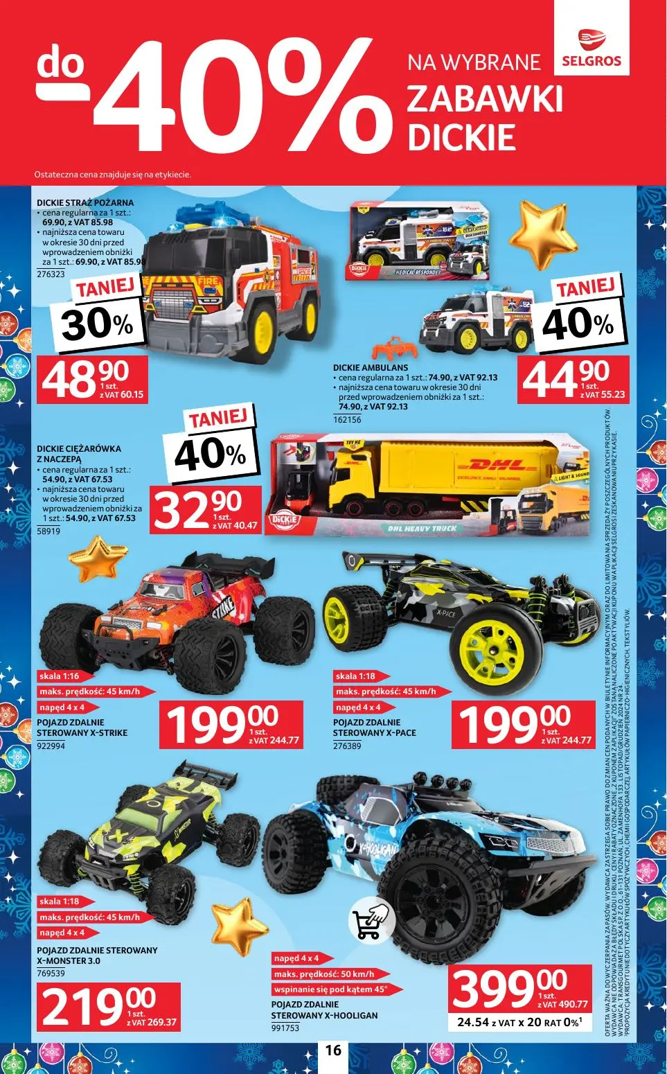 gazetka promocyjna SELGROS Katalog Zabawki - Strona 16