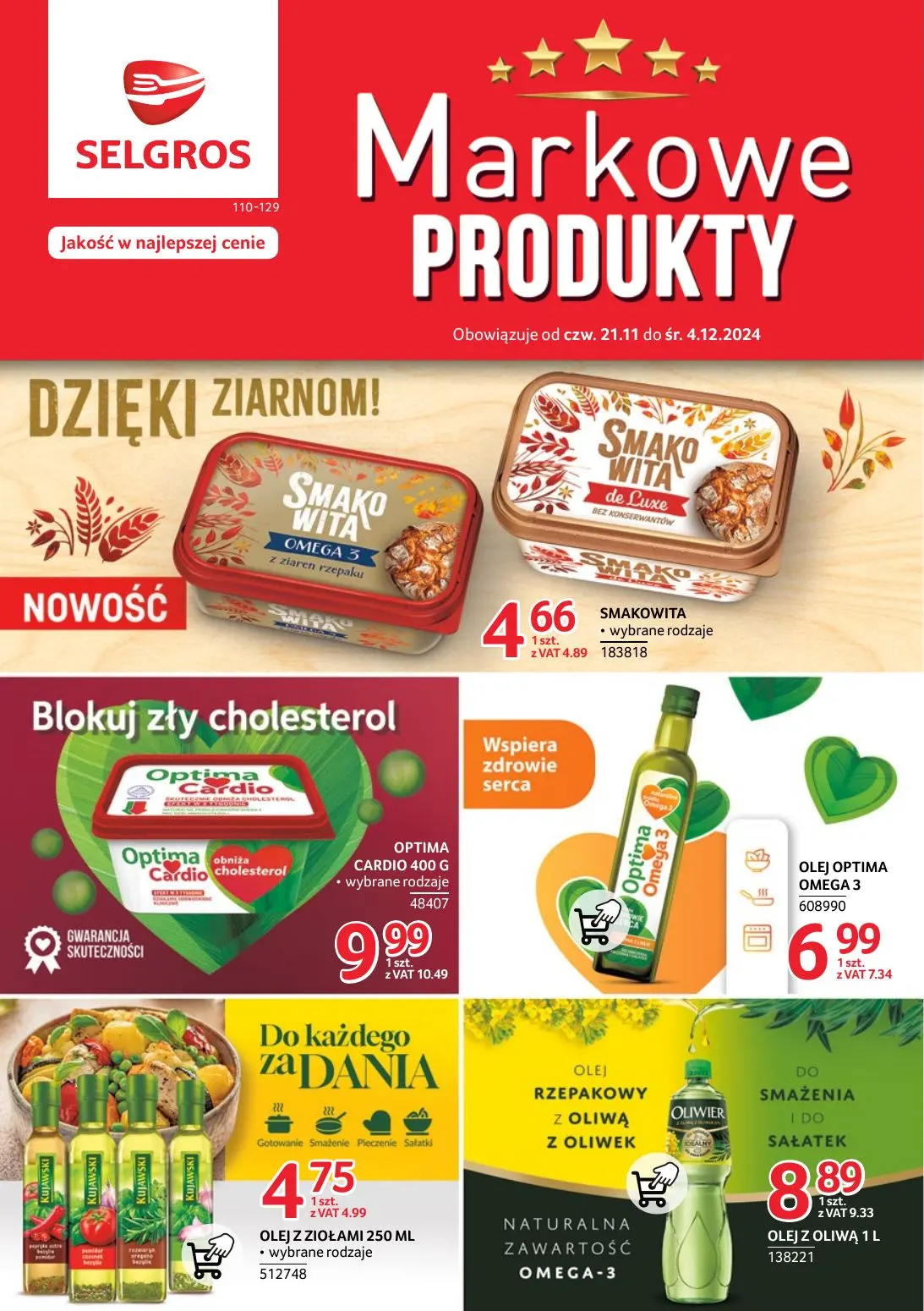 gazetka promocyjna SELGROS Markowe Produkty - Strona 1