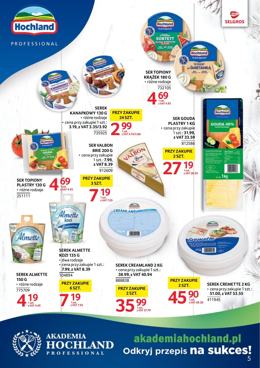 gazetka promocyjna SELGROS Markowe Produkty - Strona 5