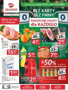 Gazetka promocyjna SELGROS, ważna od 2024-11-21 do 2024-12-04.