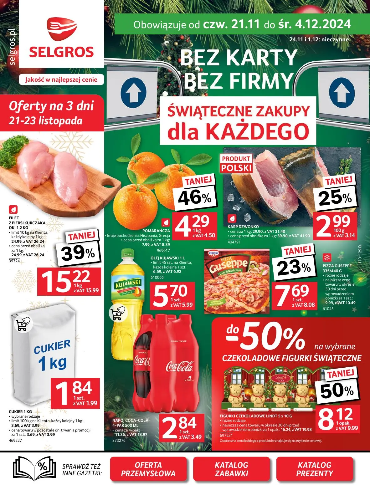 gazetka promocyjna SELGROS Oferta Spożywcza - Strona 1