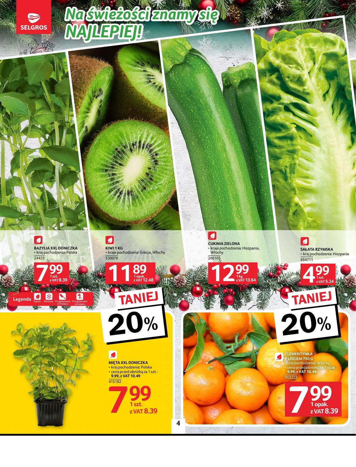 gazetka promocyjna SELGROS Oferta Spożywcza - Strona 4