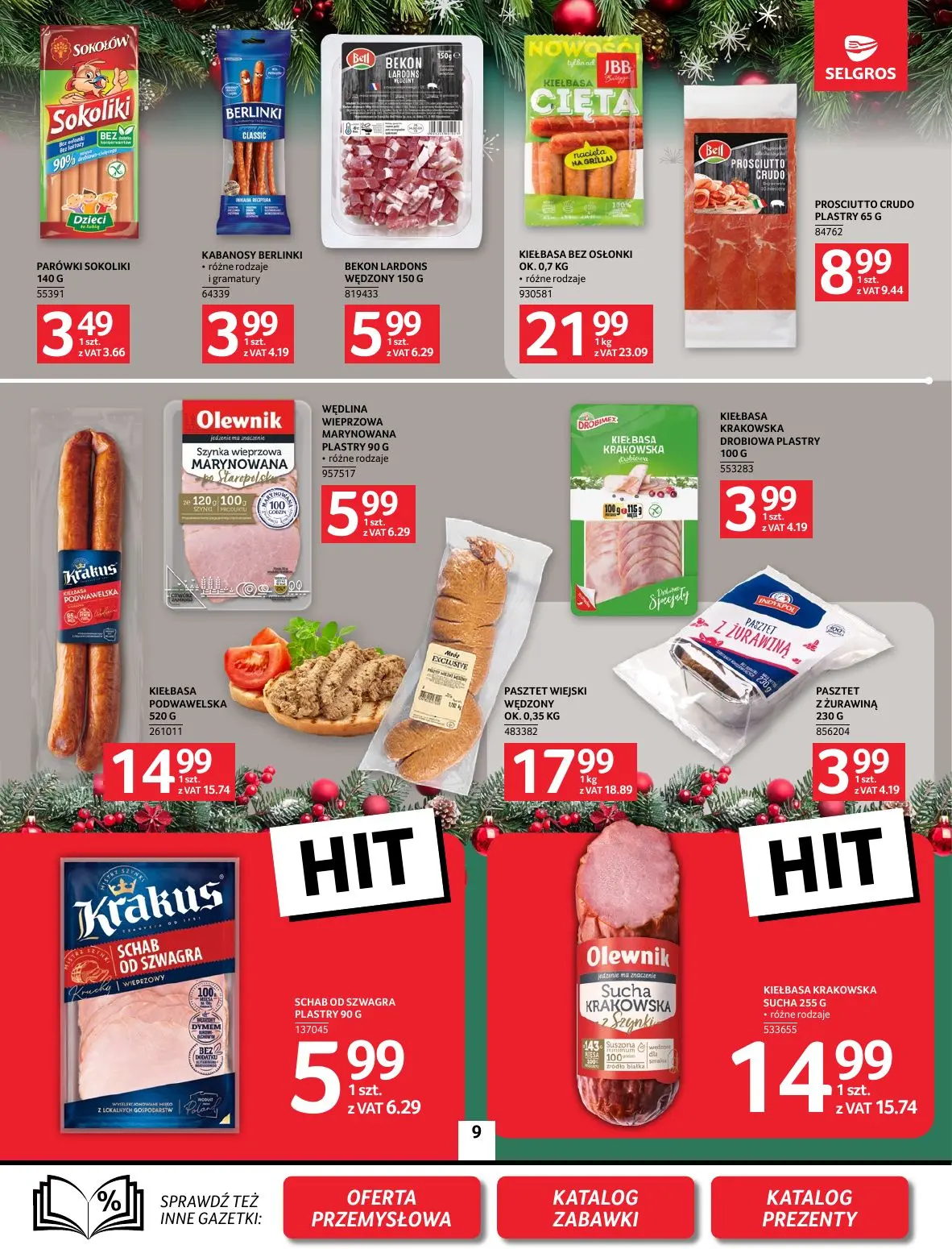 gazetka promocyjna SELGROS Oferta Spożywcza - Strona 9