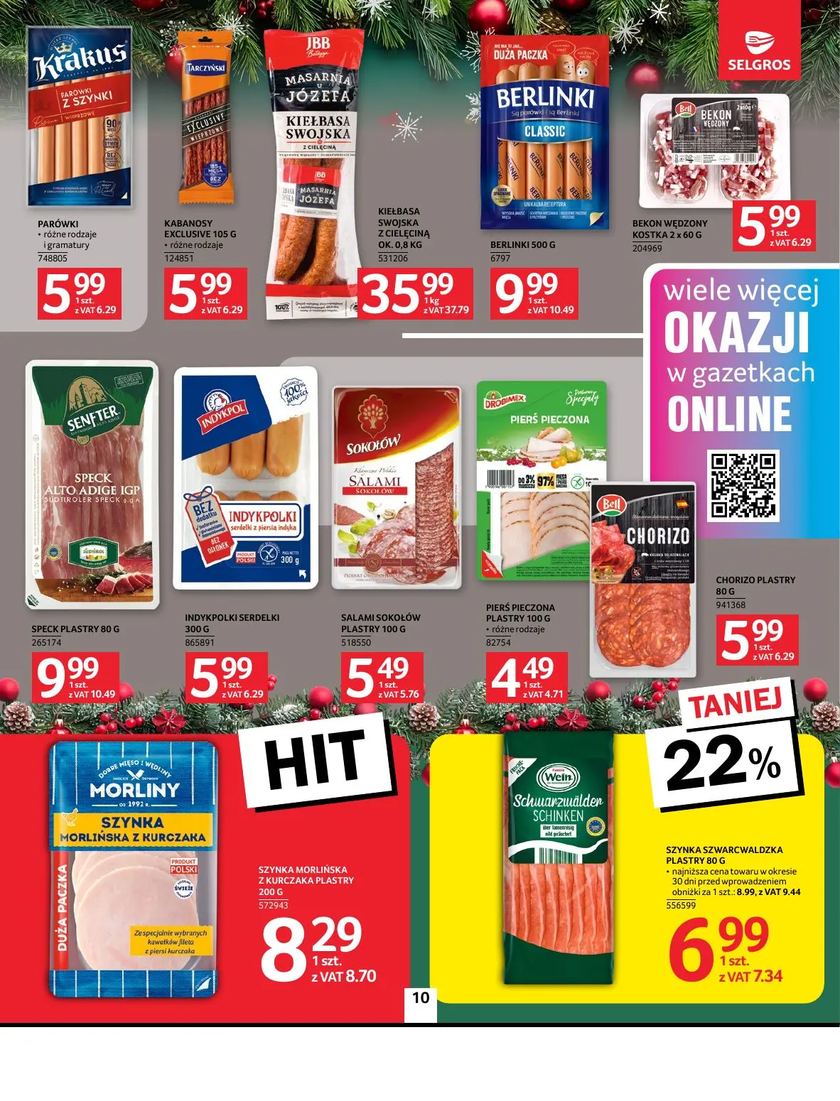 gazetka promocyjna SELGROS Oferta Spożywcza - Strona 10