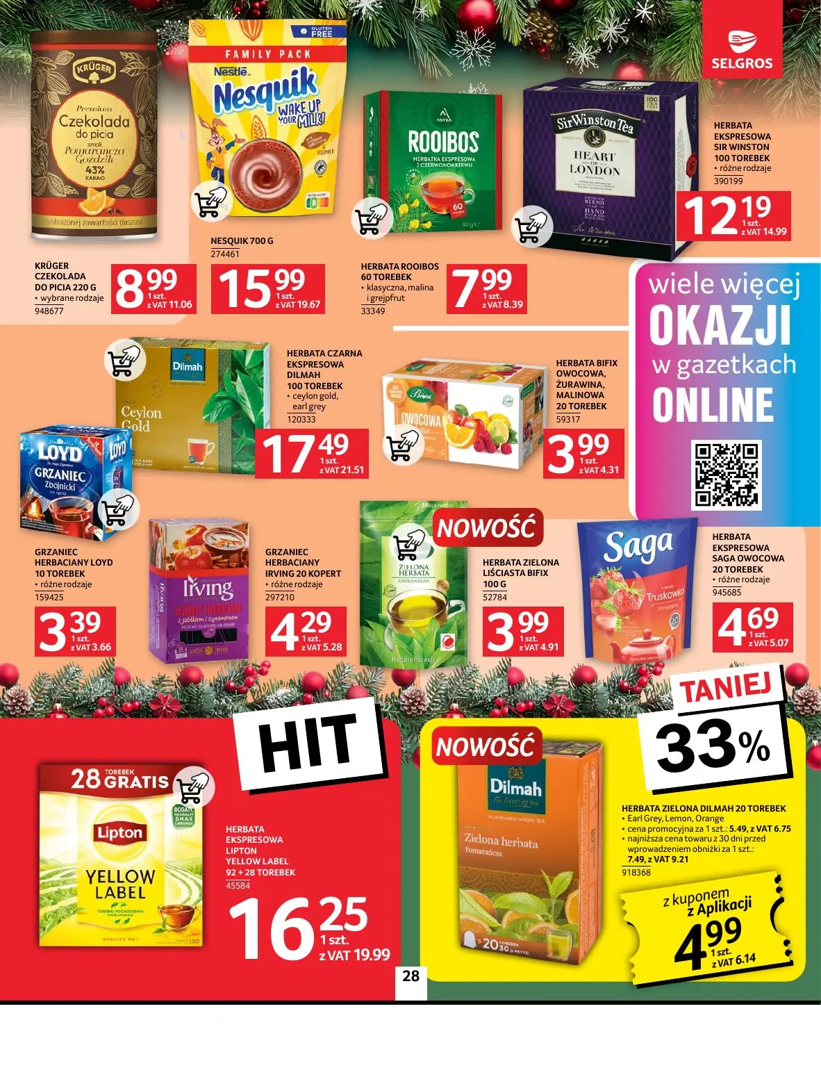 gazetka promocyjna SELGROS Oferta Spożywcza - Strona 28