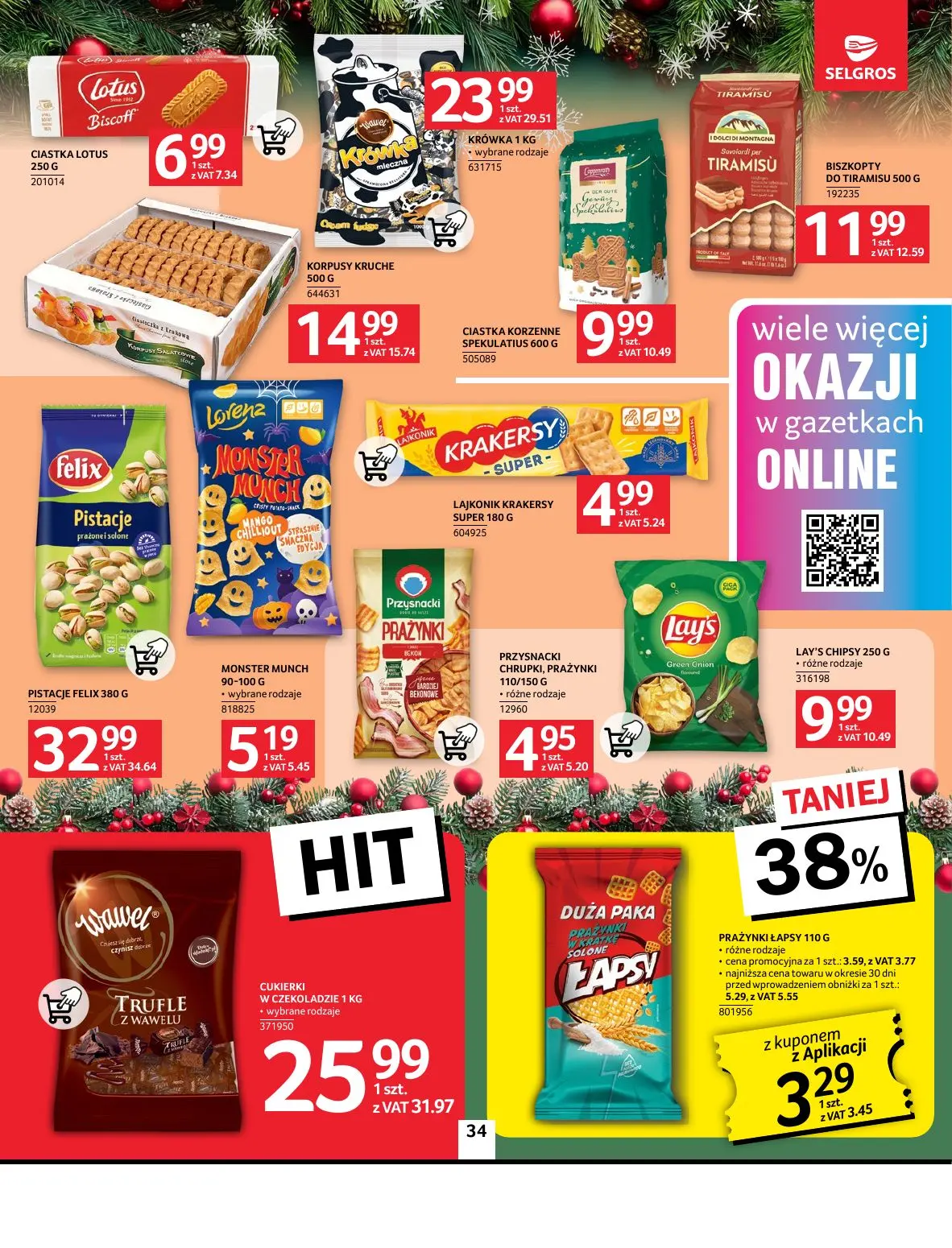 gazetka promocyjna SELGROS Oferta Spożywcza - Strona 34