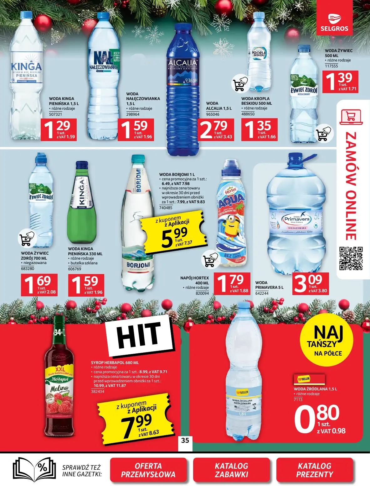 gazetka promocyjna SELGROS Oferta Spożywcza - Strona 35