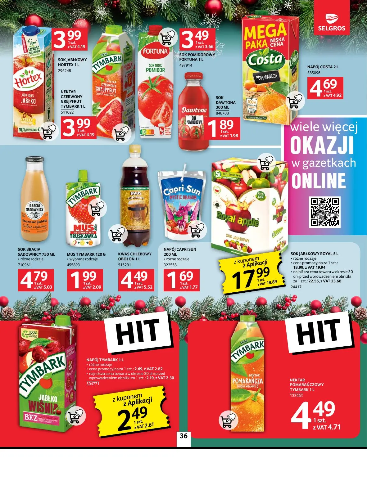 gazetka promocyjna SELGROS Oferta Spożywcza - Strona 36