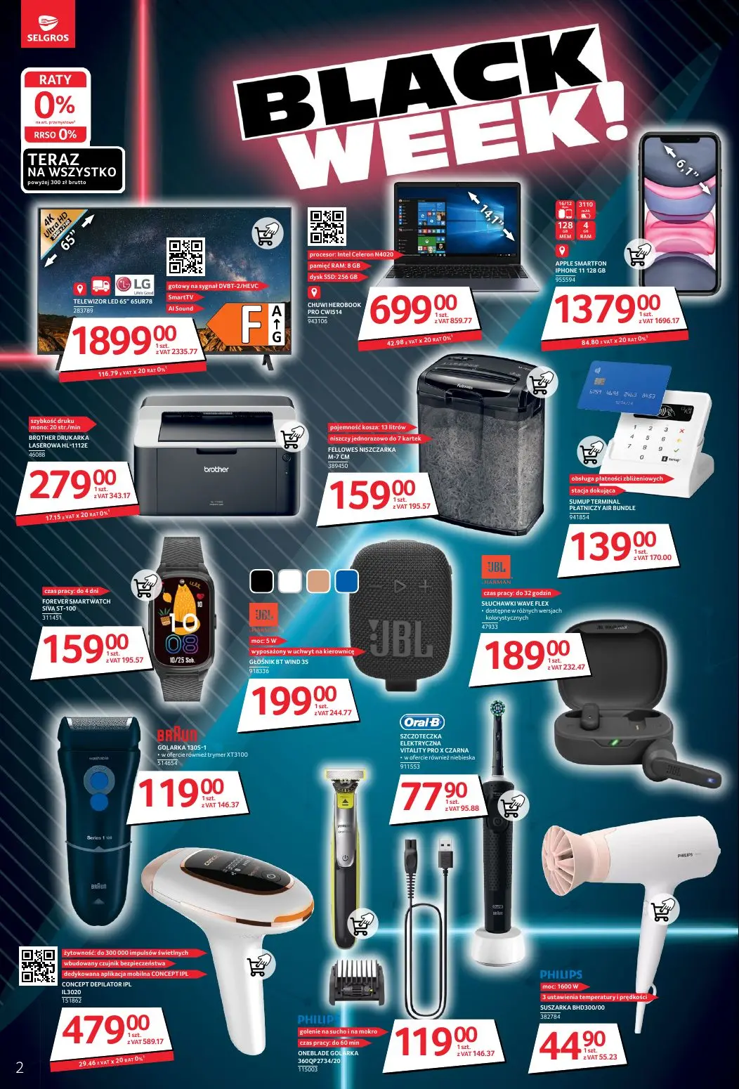 gazetka promocyjna SELGROS Katalog Black Week - Strona 2