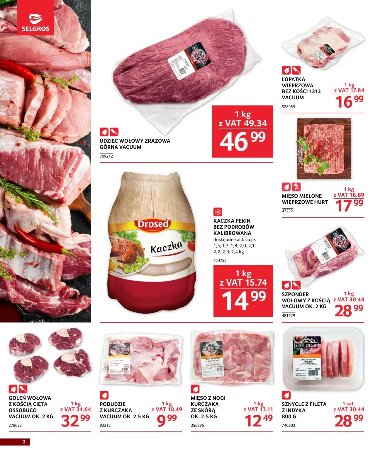 gazetka promocyjna SELGROS Oferta dla gastronomii - Strona 2