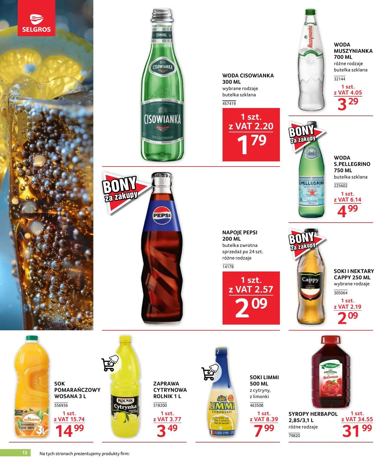 gazetka promocyjna SELGROS Oferta dla gastronomii - Strona 12