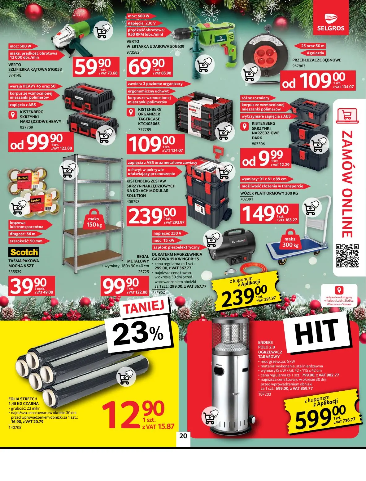 gazetka promocyjna SELGROS Oferta Przemysłowa - Strona 20