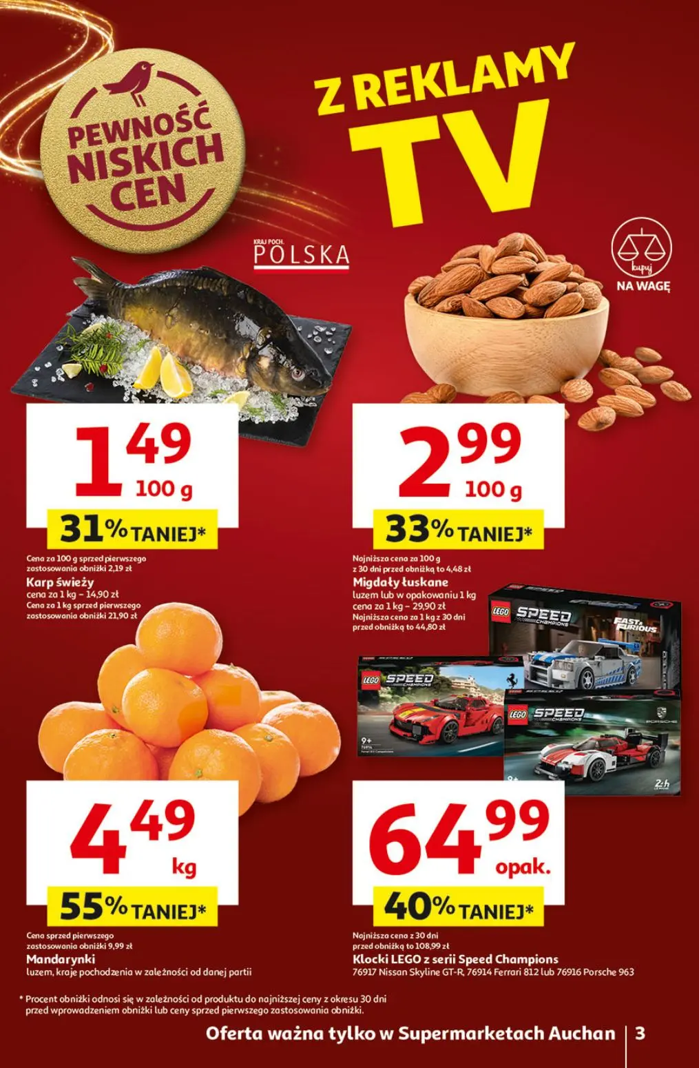 gazetka promocyjna Auchan Supermarket Pewność niskich cen - Strona 3