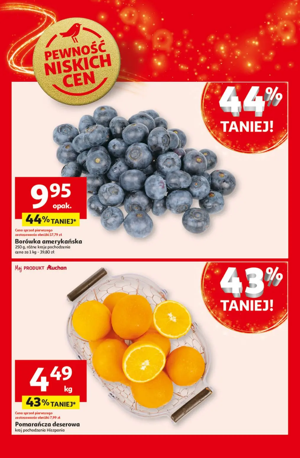 gazetka promocyjna Auchan Supermarket Pewność niskich cen - Strona 4