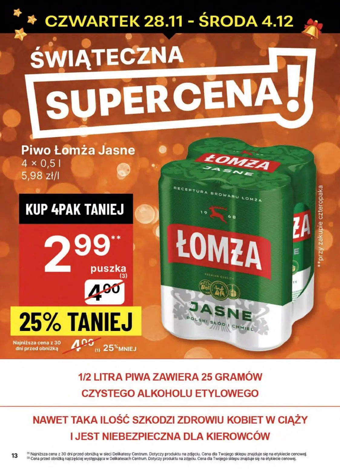 gazetka promocyjna Delikatesy Centrum  - Strona 13