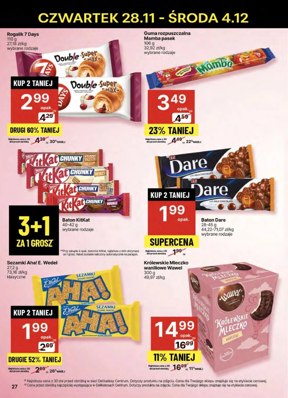 gazetka promocyjna Delikatesy Centrum  - Strona 27