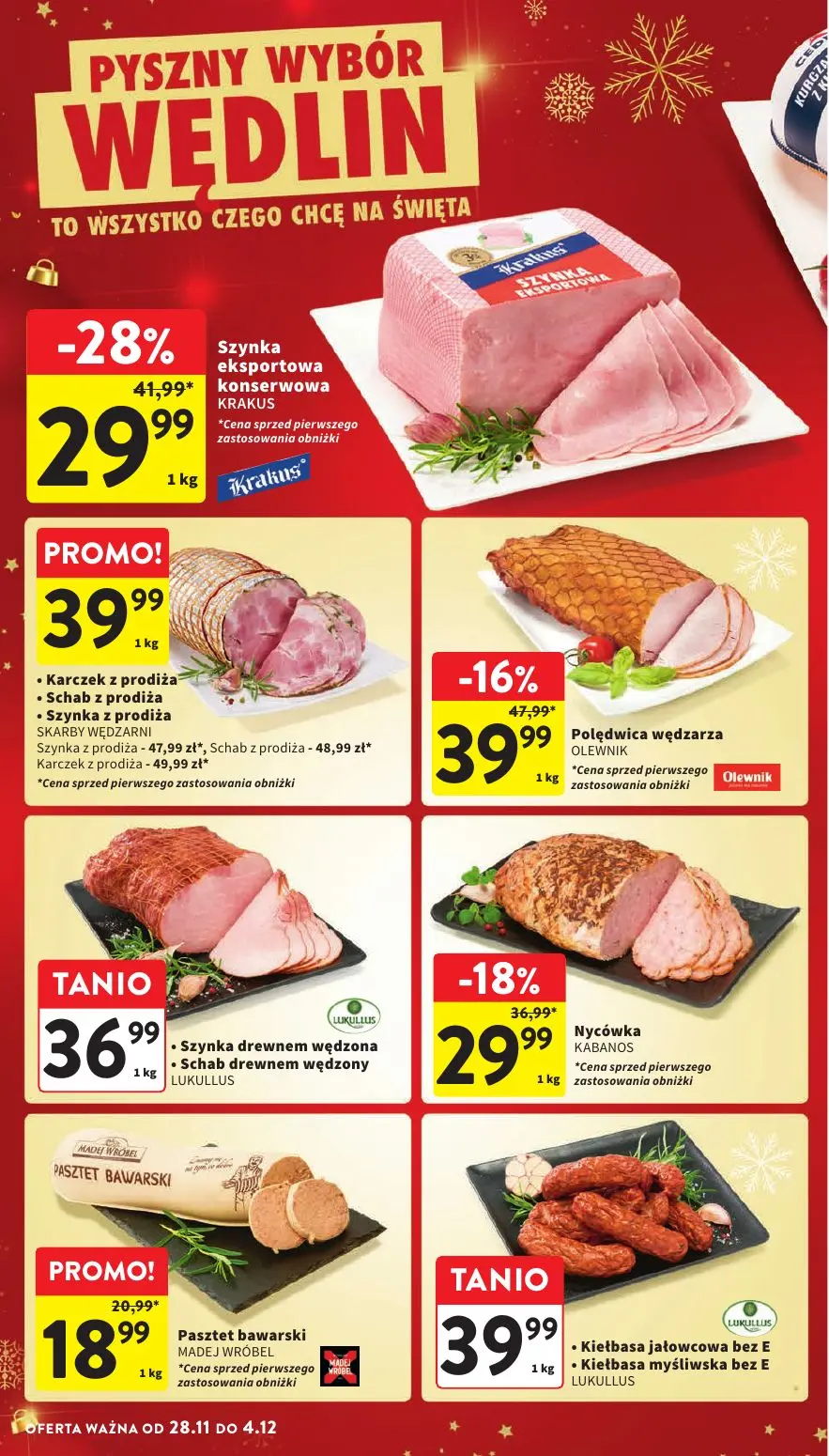 gazetka promocyjna Intermarche Okazje które zaskoczą nawet Mikołaja - Strona 28