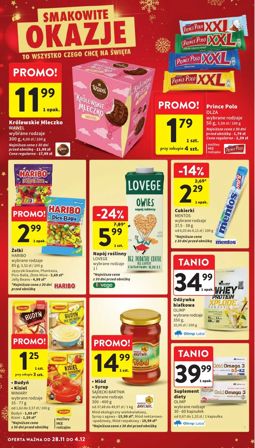 gazetka promocyjna Intermarche Okazje które zaskoczą nawet Mikołaja - Strona 38