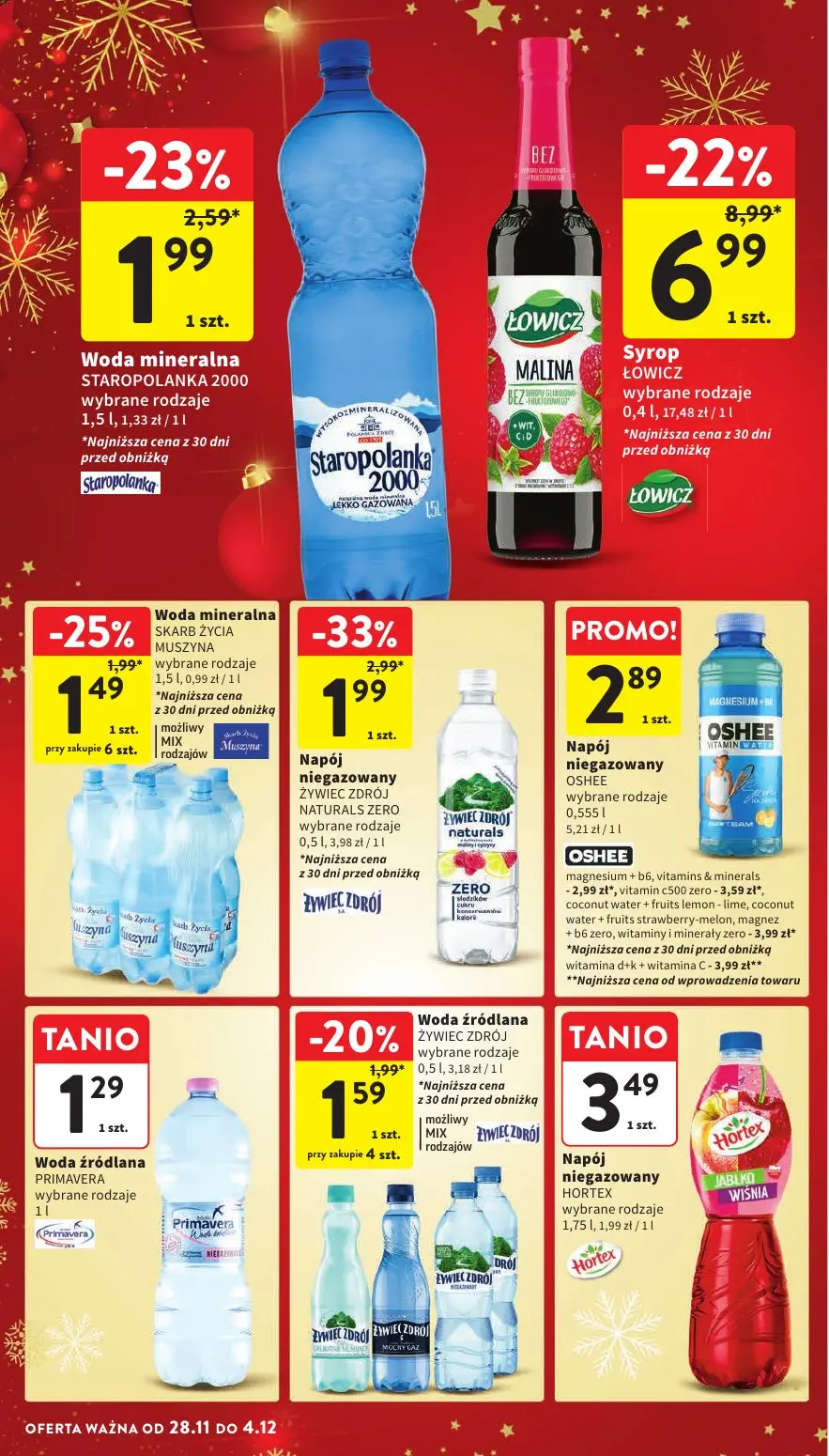 gazetka promocyjna Intermarche Okazje które zaskoczą nawet Mikołaja - Strona 40