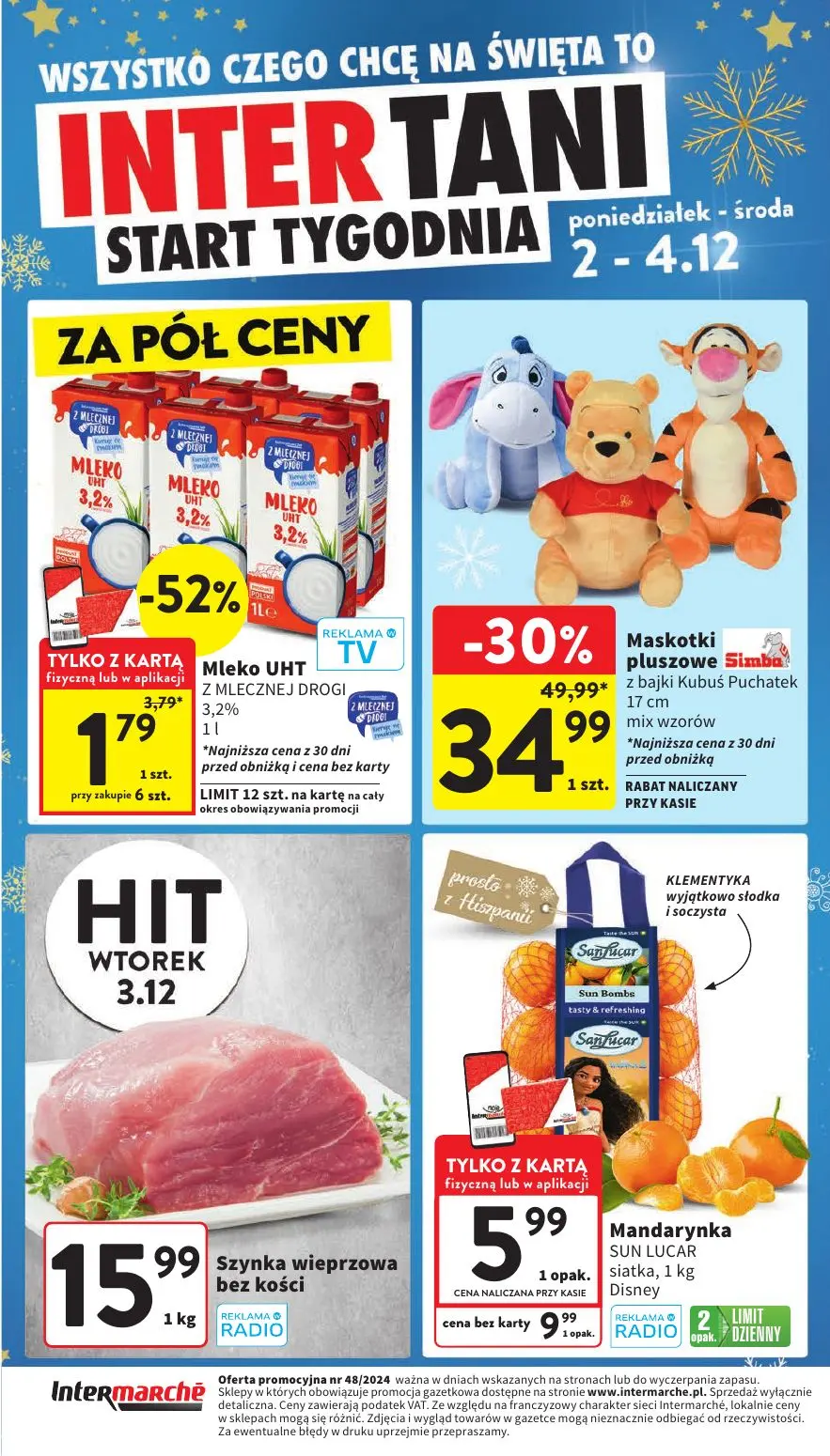 gazetka promocyjna Intermarche Okazje które zaskoczą nawet Mikołaja - Strona 48