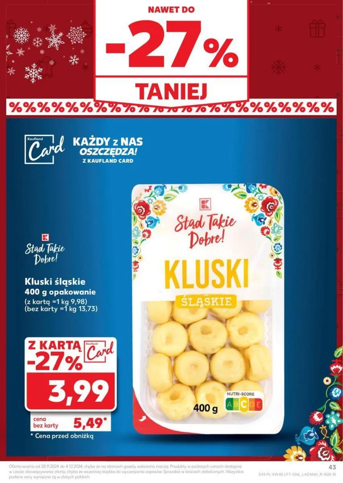 gazetka promocyjna Kaufland Odlotowe zakupy - Strona 43