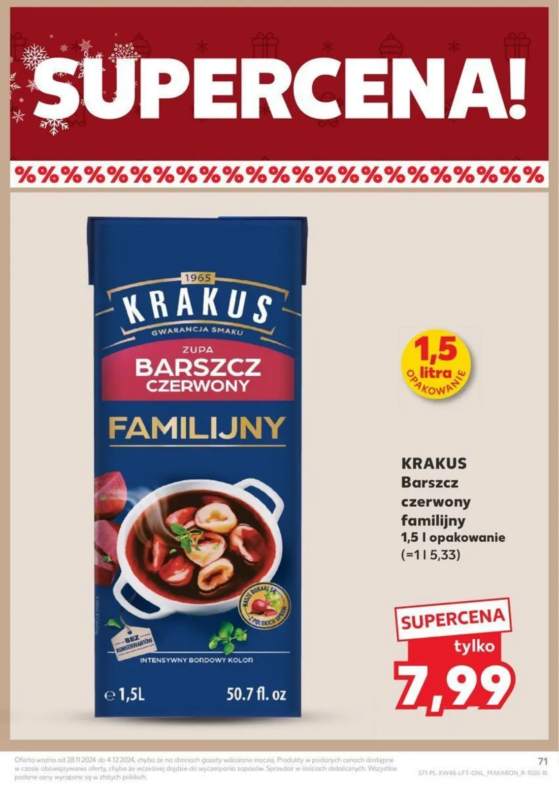 gazetka promocyjna Kaufland Odlotowe zakupy - Strona 71