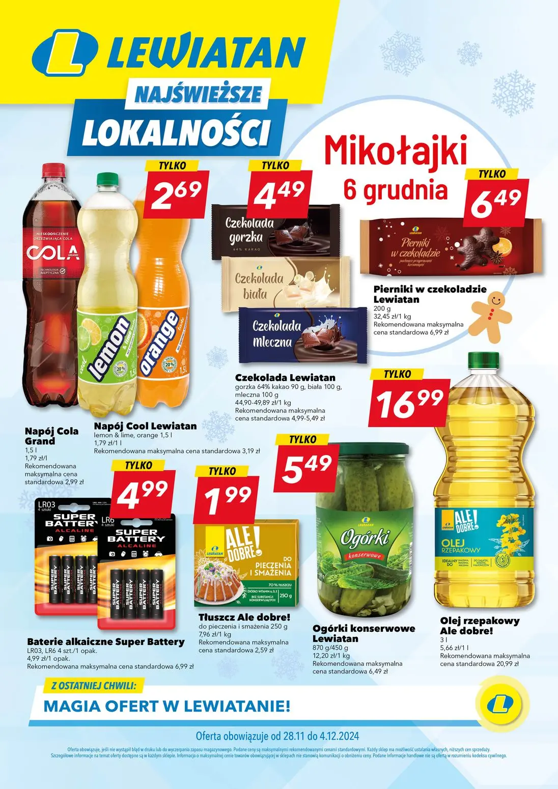 gazetka promocyjna LEWIATAN Najświeższe oferty w lokalnych cenach - Strona 1