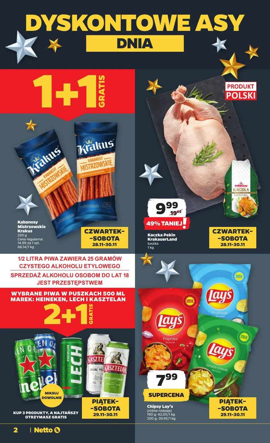 gazetka promocyjna NETTO Zadziwiająco tanie Święta - Strona 2