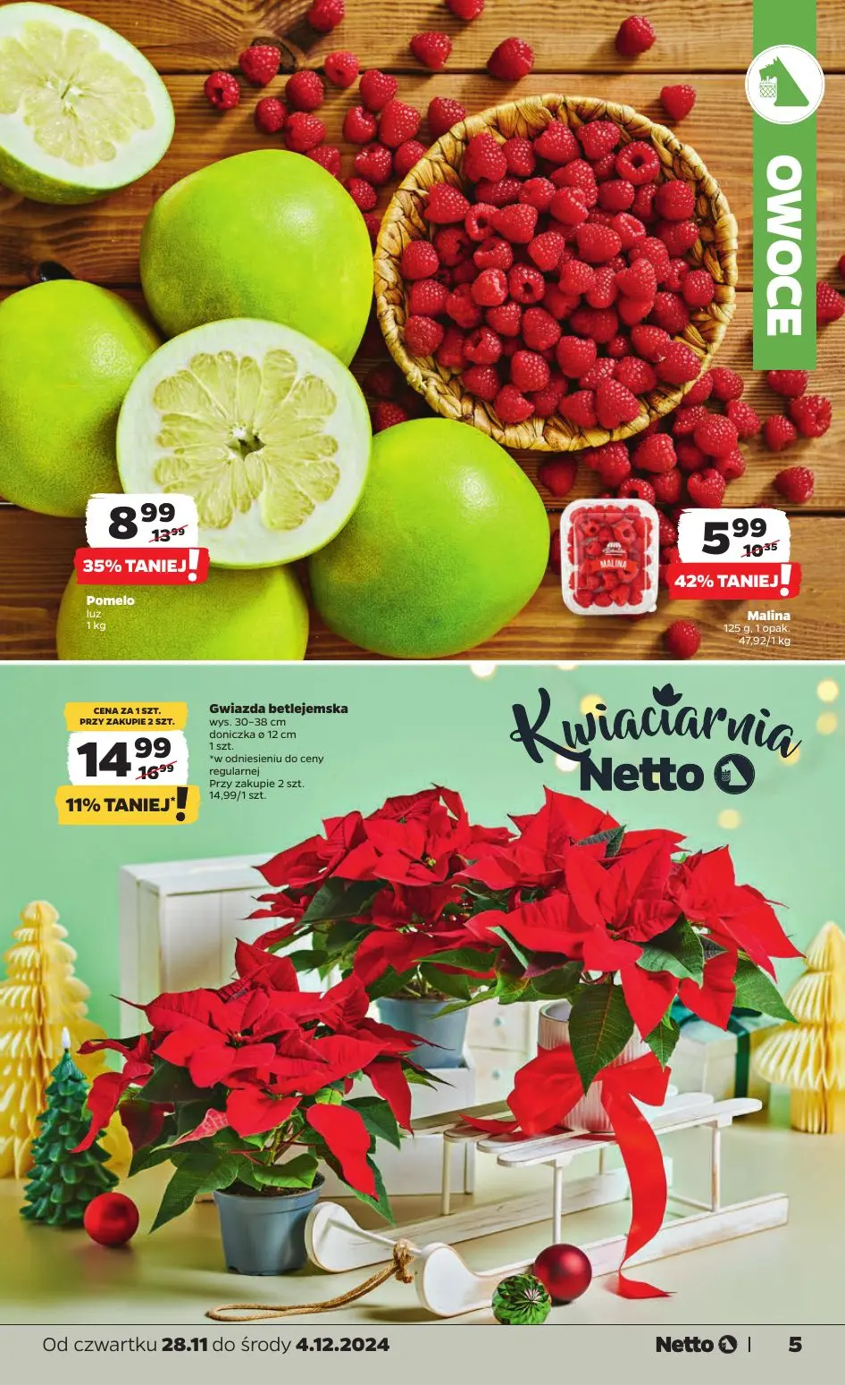 gazetka promocyjna NETTO Zadziwiająco tanie Święta - Strona 5