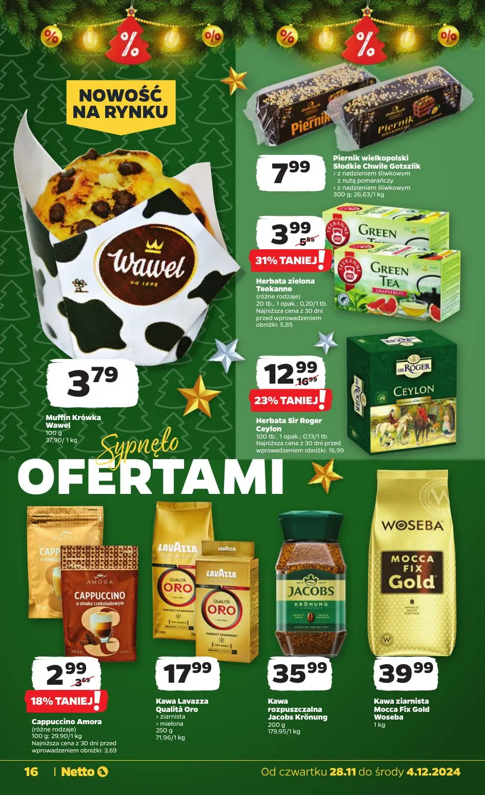 gazetka promocyjna NETTO Zadziwiająco tanie Święta - Strona 16