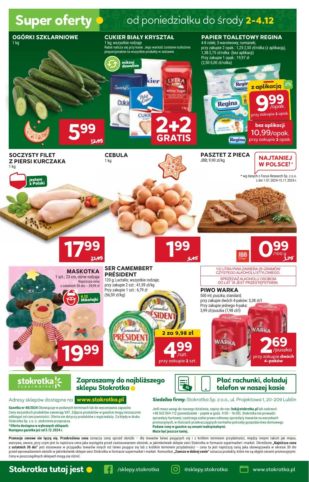 gazetka promocyjna Stokrotka Supermarket  - Strona 48