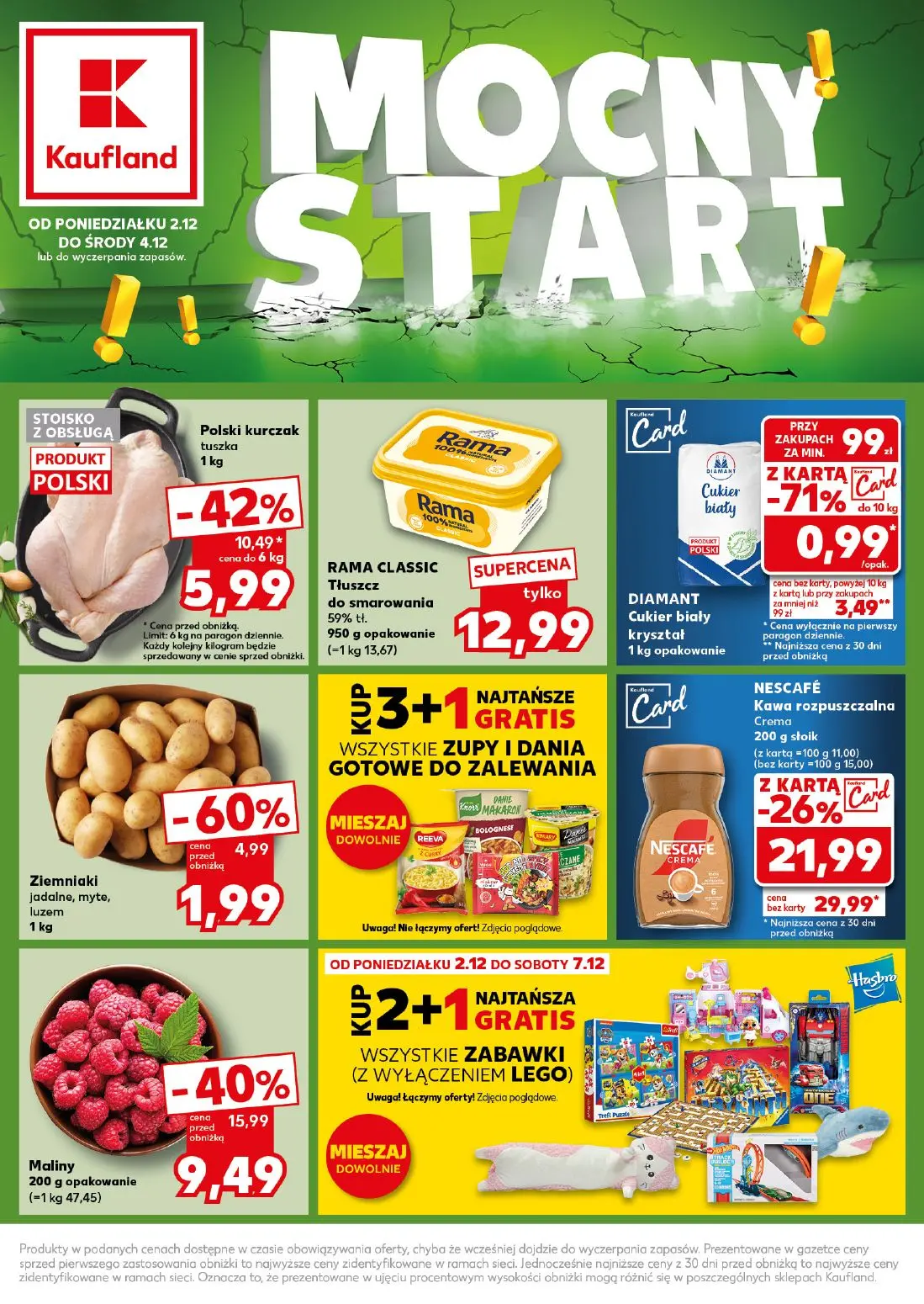 gazetka promocyjna Kaufland Mocny start - Strona 1