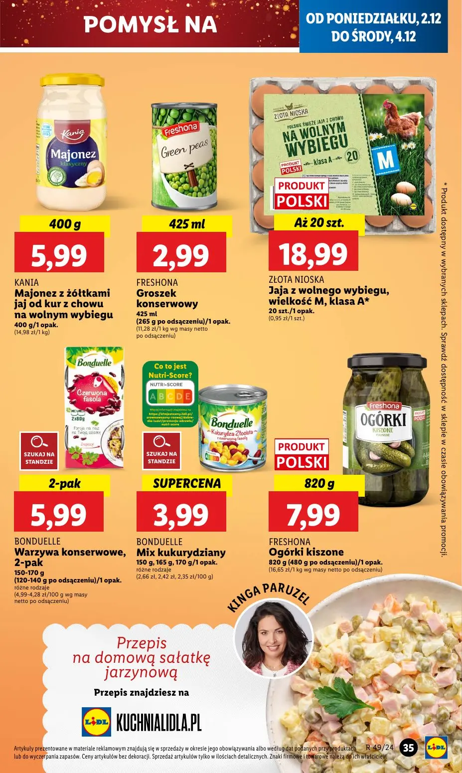 gazetka promocyjna LIDL Od poniedziałku - Strona 37