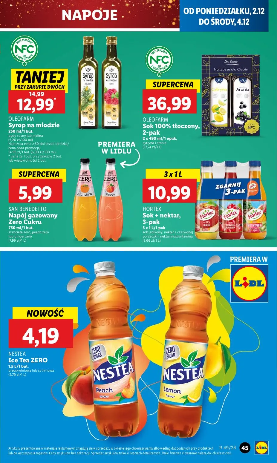 gazetka promocyjna LIDL Od poniedziałku - Strona 47