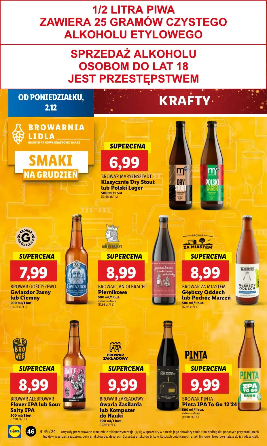 gazetka promocyjna LIDL Od poniedziałku - Strona 48