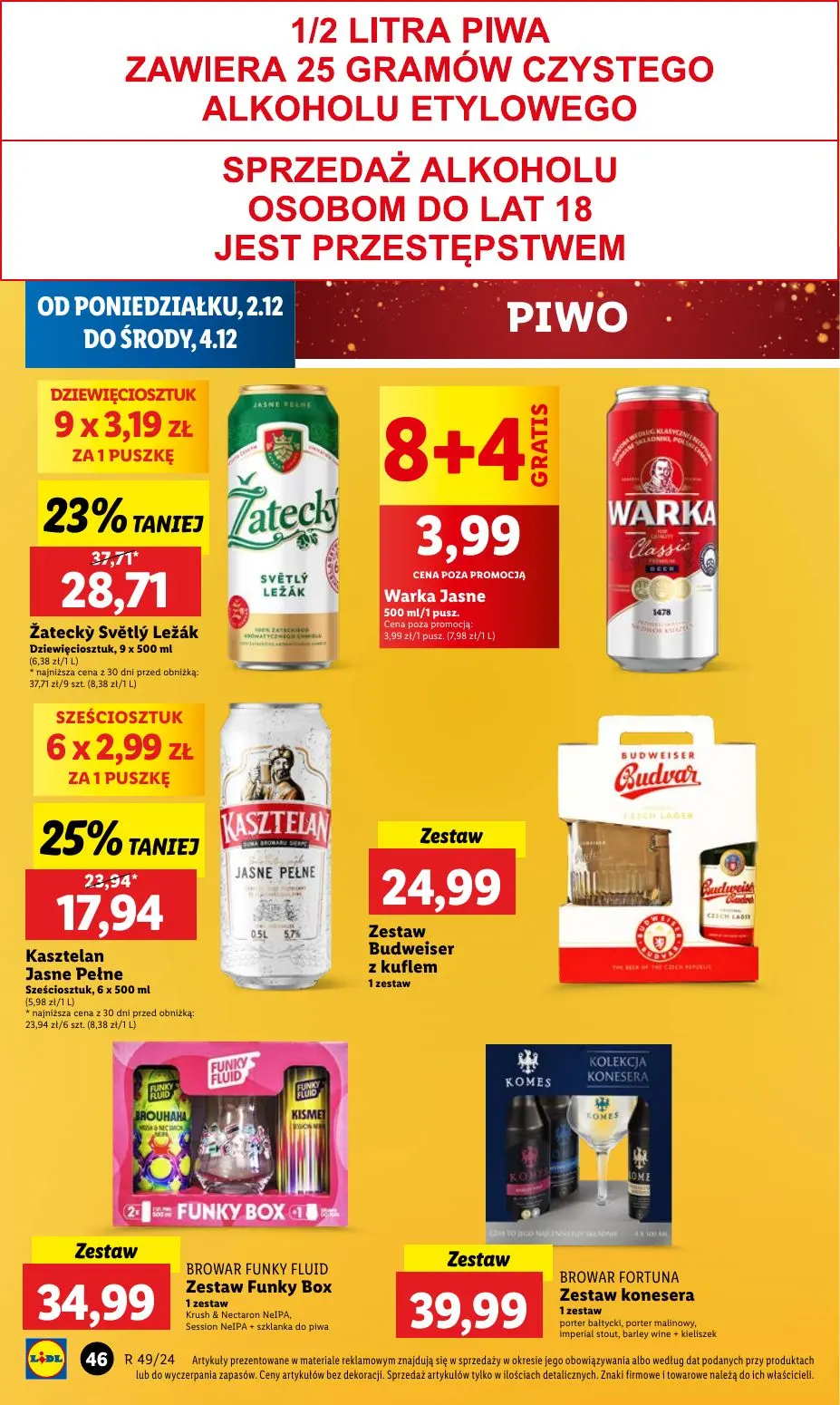 gazetka promocyjna LIDL Od poniedziałku - Strona 50