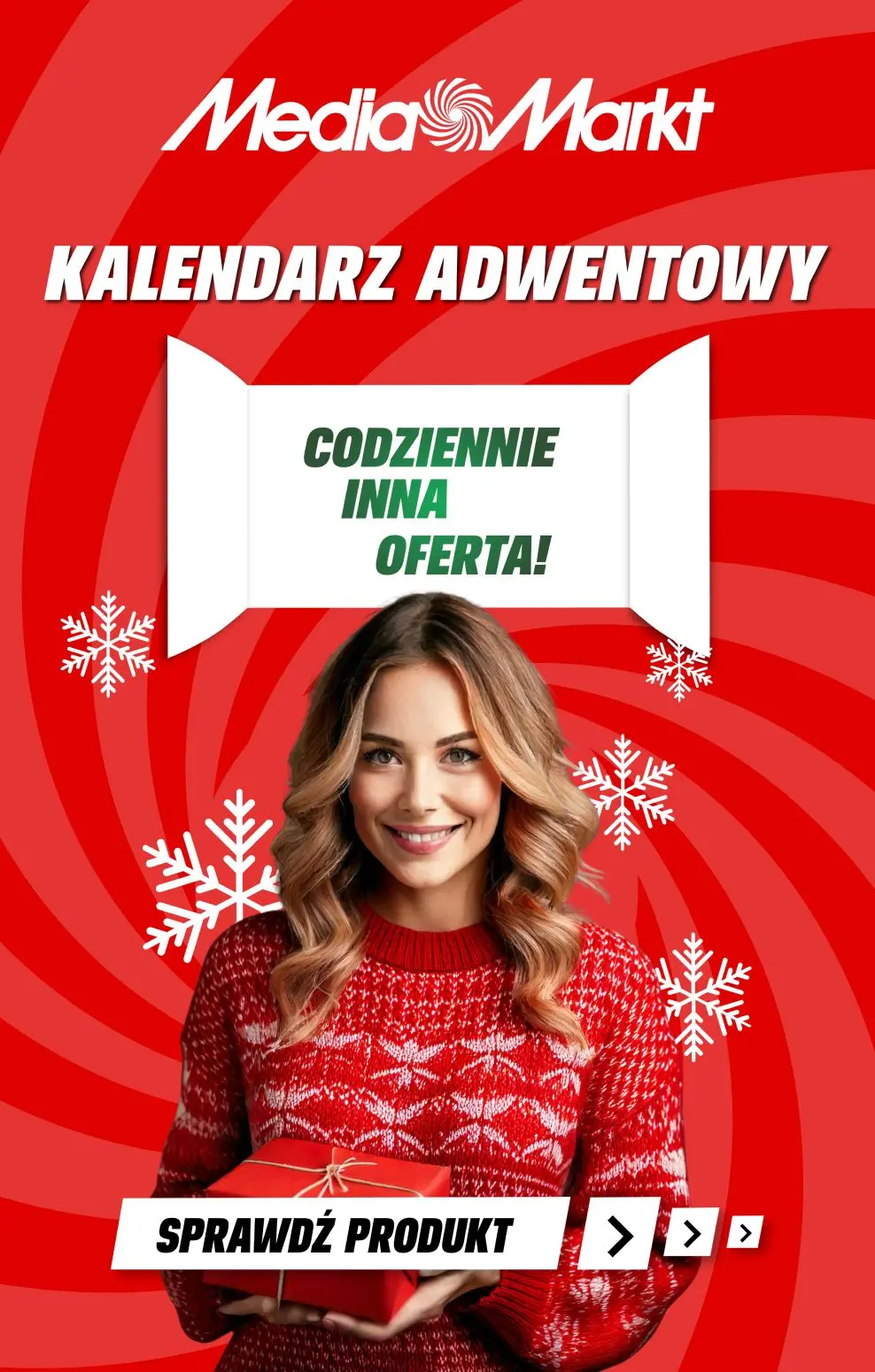 gazetka promocyjna Media Markt Kalendarz adwentowy! Codziennie inna oferta - sprawdź produkt! - Strona 1