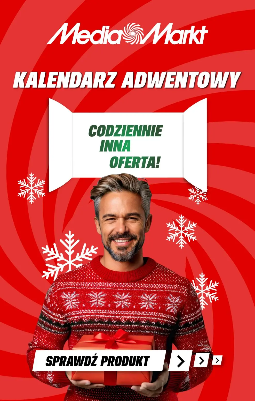 gazetka promocyjna Media Markt Kalendarz adwentowy! Codziennie inna oferta - sprawdź produkt! - Strona 1