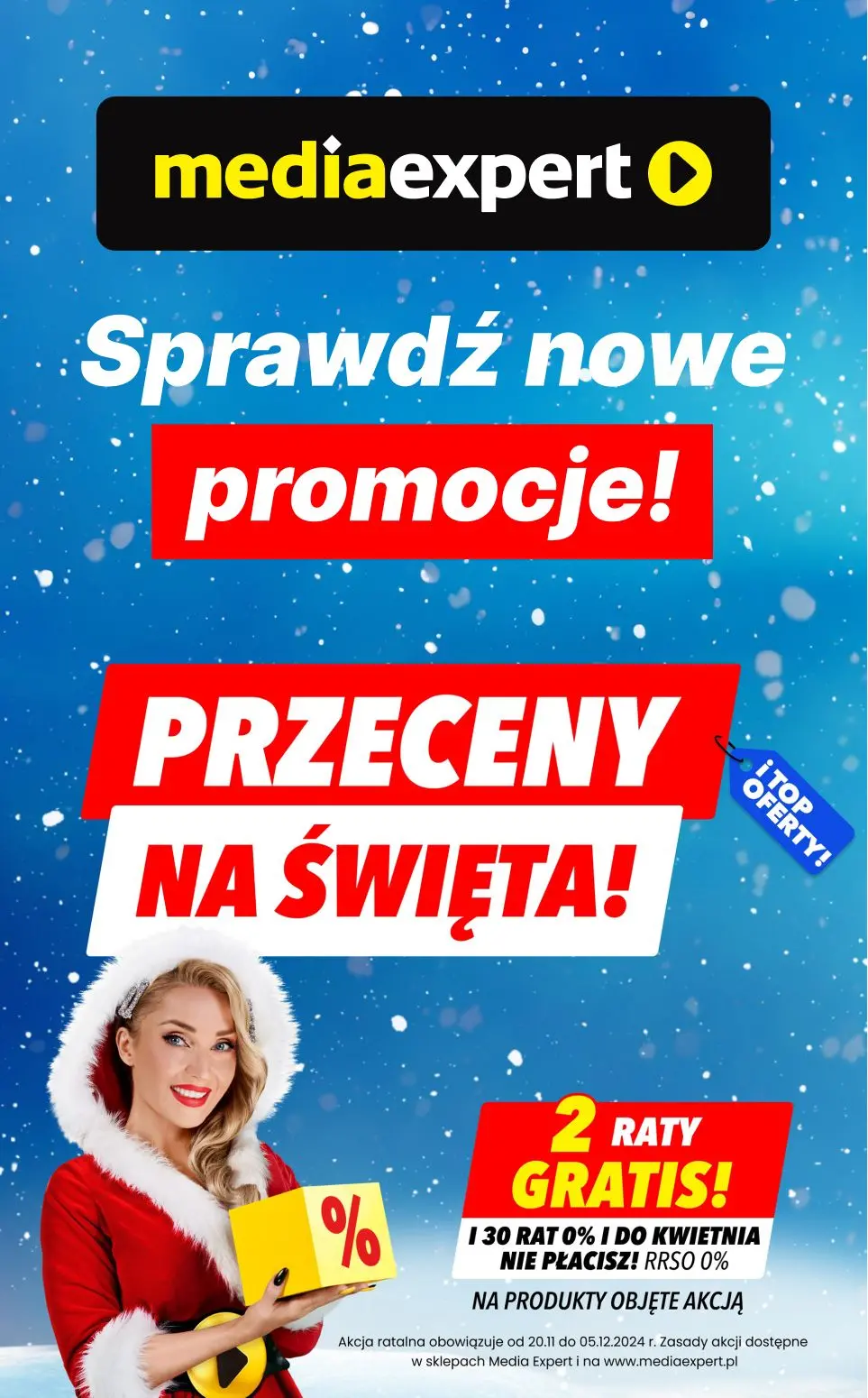 gazetka promocyjna Media Expert 2 raty gratis! - Strona 1