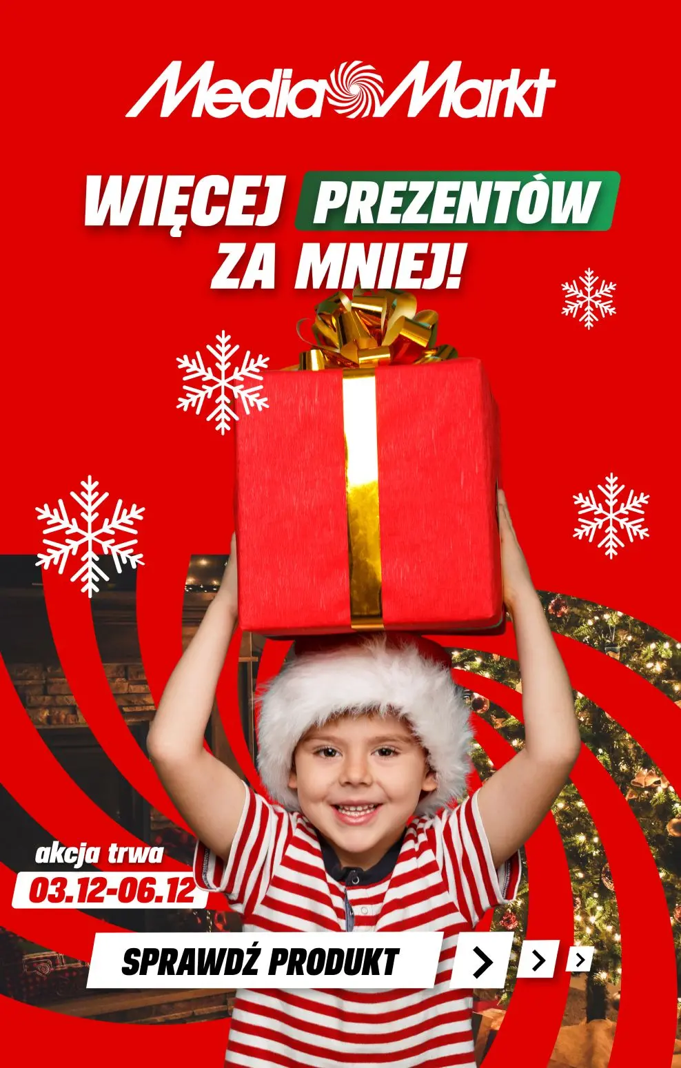 gazetka promocyjna Media Markt Mikołajki w Media Markt! Kupuj więcej prezentów za mniej! - Strona 1